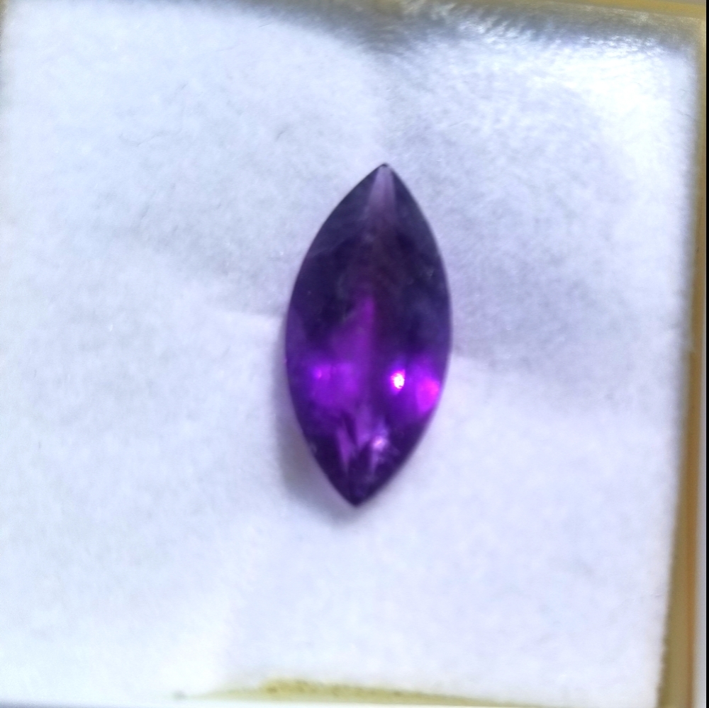 2.4ct Marquis Cut Amethyst Stone